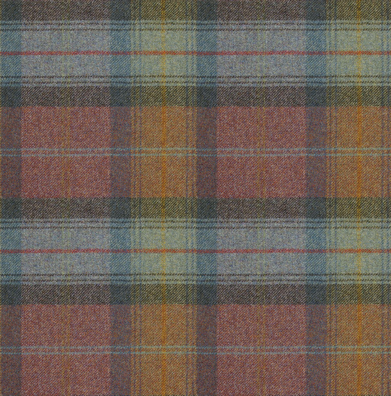 Wool Plaid Moorland Heather